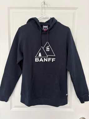 Helly Hansen Banff City Hoodie Outdoor Ski Navy size Large New with Tags